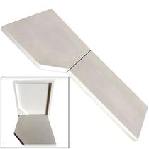 Forma 3d Canto de Piscina Lisa Reta 30x20cm ABS 2mm Molde para cimento/concreto IN384 Forma 3d Canto de Piscina Lisa Reta 30x20cm ABS 2mm Molde para cimento/concreto IN384