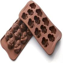 Forma 3D de Silicone Mini Bombom Chocolate Anjos Silikomart