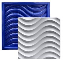 Forma 3D Gesso e Cimento ABS 1mm - Dunes 30x30 cm