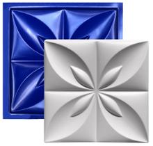 Forma 3D Gesso e Cimento ABS 1mm - Flor do Oriente 34x34 cm