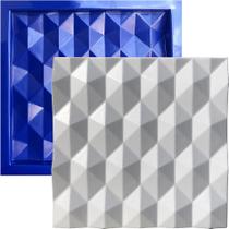 Forma 3D Gesso e Cimento ABS 1mm - Hexágonos 30x30 cm