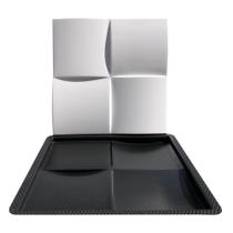 Forma 3D Gesso e Cimento ABS - Almofada 30x30 Forma 3D Gesso e Cimento ABS - Almofada 30x30