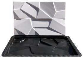 Forma 3D Gesso e Cimento ABS - Cristal 50x31 Forma 3D Gesso e Cimento ABS - Cristal 50x31