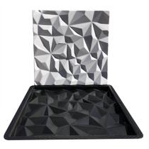 Forma 3D Gesso e Cimento ABS - Diamante 30x30 Forma 3D Gesso e Cimento ABS - Diamante 30x30
