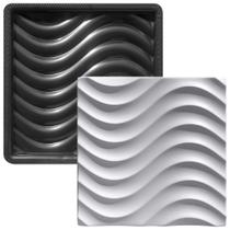 Forma 3D Gesso e Cimento ABS - Dunes 40x40 Forma 3D Gesso e Cimento ABS - Dunes 40x40