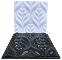 Forma 3D Gesso e Cimento ABS - Folhas Duplo
