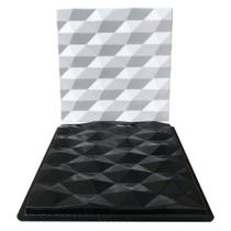 Forma 3D Gesso e Cimento ABS - Hexágono Forma 3D Gesso e Cimento ABS - Hexágono