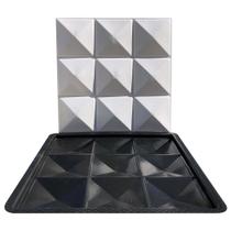 Forma 3D Gesso e Cimento ABS - Pirâmide 50x50 Forma 3D Gesso e Cimento ABS - Pirâmide 50x50