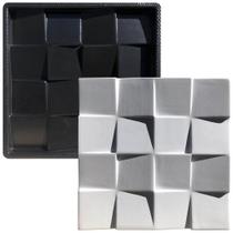 Forma 3D Gesso e Cimento ABS - Prisma 40x40 Forma 3D Gesso e Cimento ABS - Prisma 40x40