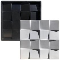 Forma 3D Gesso e Cimento ABS - Prisma 40x40 Forma 3D Gesso e Cimento ABS - Prisma 40x40
