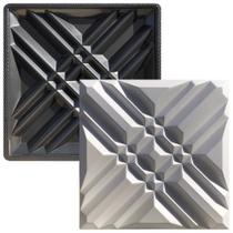 Forma 3D Gesso e Cimento ABS - Xis 40x40 Forma 3D Gesso e Cimento ABS - Xis 40x40