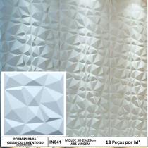 Forma 3d gesso Mini Ligu 29x29cm ABS Molde para gesso 3d IN641