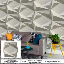 Forma 3d Gesso Nasis 50x52cm ABS 2mm Molde Para Gesso/Cimento/Concreto IN338 Forma 3d Gesso Nasis 50x52cm ABS 2mm Molde Para Gesso/Cimento/Concreto IN338