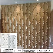 Forma 3d molde para gesso 3d orion 50x30cm em abs 2mm gesso / cimento 3d in280