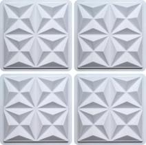 Forma 3D Para Gesso 4 Peças Modelo Colinas 30x30cm