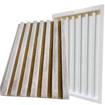 Forma 3d Ripado 50x40cm Molde 3d em ABS 1,5 Gesso/cimento 3d IN606