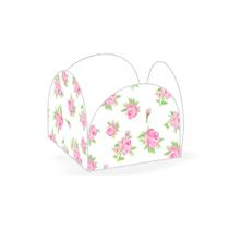 Forma 4 Petálas Floral Branca 50 Un - Nc Toys