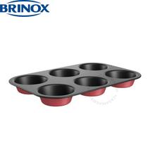 Forma 6 Divisões Antiadrente Brinox