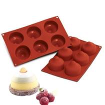 Forma 6 Moldes Bacio Sobremesa Doce Silicone Silikomart Forma 6 Moldes Bacio Sobremesa Doce Silicone Silikomart