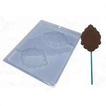 Forma Acetato Bwb Simples 9823 - Pirulito Camafeu 50g Forma Acetato Bwb Simples 9823 - Pirulito Camafeu 50g