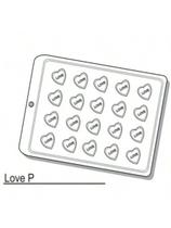 forma acetato coração love simples 762