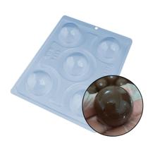 Forma Acetato Esfera De 50mm Com 3 Partes BWB Para Trufas Doces Finos Com Silicone