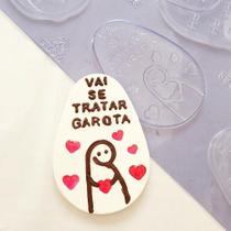 Forma Acetato Flork Meme Ovo de Páscoa 250g 350g Forma Acetato Flork Meme Ovo de Páscoa 250g 350g