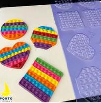 Forma acetato pop it fidget (882) porto formas