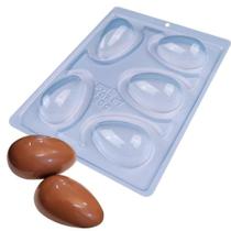 Forma Acetato Silicone Mini Ovo Liso 50G Páscoa Bwb 10467