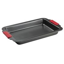 Forma Aço Carbono Retangular - 36x23,5x4cm - Cabo Silicone - 1 unidade - Cromus Linha Profissional Allonsy - Rizzo