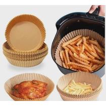 Forma Airfryer Descartável Redonda 16 cm Antiaderente P/ Cozimento Papel Fritadeira Protetor Forro Forma Airfryer Descartável Redonda 16 cm Antiaderente P/ Cozimento Papel Fritadeira Protetor Forro
