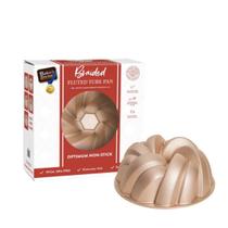Forma Alumínio Bolo Antiaderente Doce Torta Baker's Secret Forma Alumínio Bolo Antiaderente Doce Torta Baker's Secret