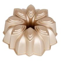 Forma Alumínio com Furo Bolo Torta Doce Profissional Bloom