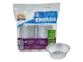 Forma Aluminio Descart P/Empada 45Ml C/100 Wyda