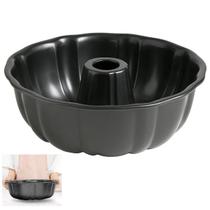 Forma Antiaderente Bolo Pudim Redondo Furo no Meio Refeiçao Cozinha Sobremesa Receita Preparo Forma Antiaderente Bolo Pudim Redondo Furo no Meio Refeiçao Cozinha Sobremesa Receita Preparo