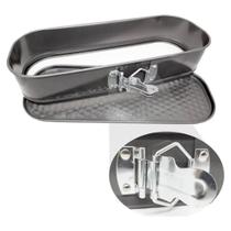 Forma Antiaderente De Pao C/ Fundo Removivel 31x12x7cm Resistente Forma Antiaderente De Pao C/ Fundo Removivel 31x12x7cm Resistente