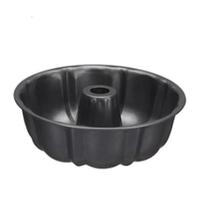 Forma antiaderente para bolo com furo central