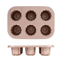Forma Antiaderente Para Canelés Com 6/9/12 Cavidades, Assadeira Para Muffins E Cupcakes, Segura Para Forma Antiaderente Para Canelés Com 6/9/12 Cavidades, Assadeira Para Muffins E Cupcakes, Segura Para