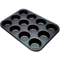 Forma Antiaderente Para Cupcake Com 12 Cavidades - Organic