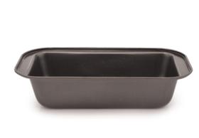 Forma Antiaderente Retangular Preta para Pão/Bolo