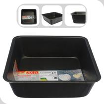 Forma Assadeira Alta Quadrada Forninho 18cm Antiaderente