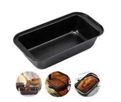 Forma Assadeira Antiaderente Bolo Pão Retangular 27x15cm