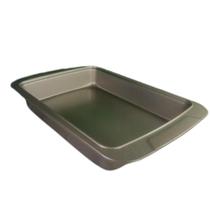 Forma Assadeira Antiaderente Retangular Aço Carbono Premium 32cm Cobre