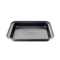 Forma Assadeira Antiaderente Retangular Aço Carbono Premium 32cm