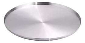 Forma Assadeira Bandeja Para Pizza 40cm Redonda Alumínio Jjb Forma Assadeira Bandeja Para Pizza 40cm Redonda Alumínio Jjb