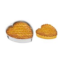 Forma Assadeira Bolo Coração Em Alumínio 2,4L Alumínio Abc Forma Assadeira Bolo Coração Em Alumínio 2,4L Alumínio Abc