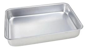 Forma Assadeira Bolo Doces E Tortas Retangular Alumínio Nº3 Borda Alta - BeeFast
