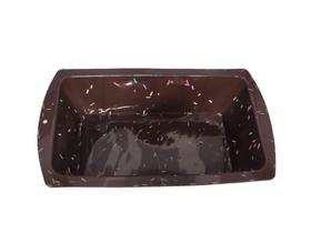Forma Assadeira Bolo Pães Doces Retangular Silicone Candy - Dolce Home