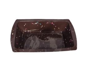 Forma Assadeira Bolo Pães Doces Retangular Silicone Candy