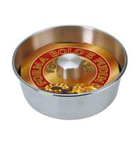 Forma / assadeira de aluminio para bolo / torta / pudim com tubo 7x21cm de ø - FORTALEZA